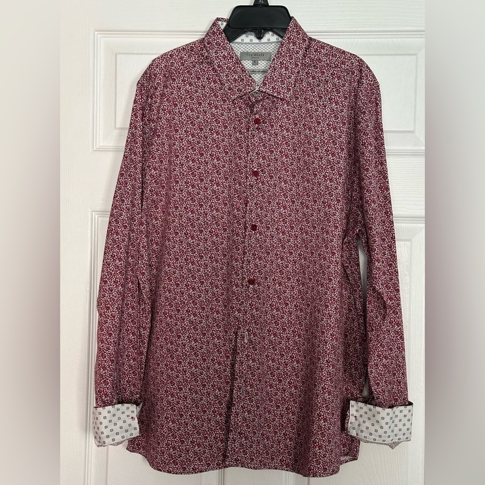 Ted Baker Men’s Long Sleeve Button Down - Size XL‎